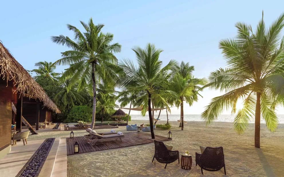 Two Villa Residence with Pool · Two villas · joined · 163 sqm interior